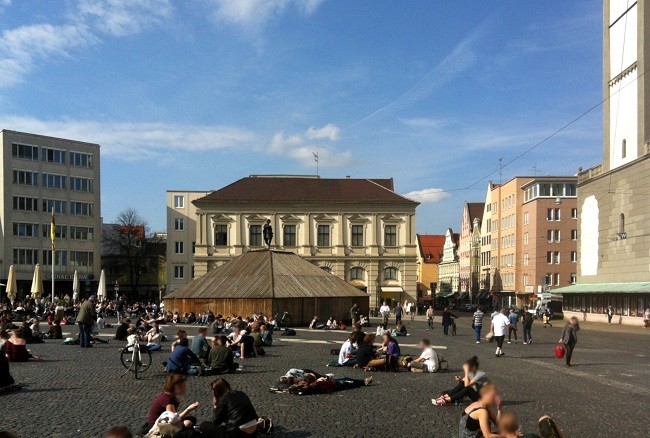 Rathausplatz Augsburg