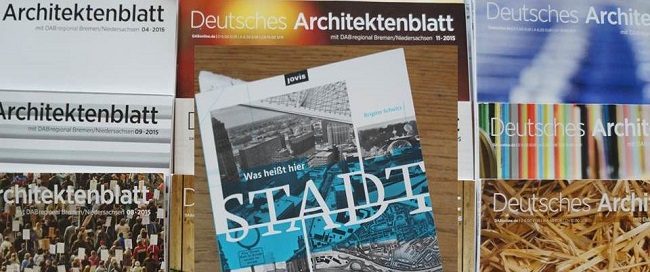 Cover Deutsches Architektenblatt und Buch