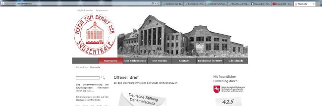 Vereins-screenshot Südzentrale Wilhlemshaven