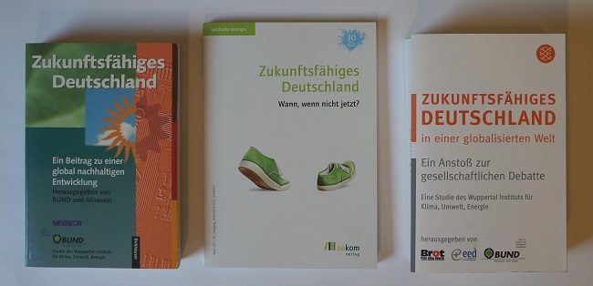 Cover Bücher und Magazin Zukunftsfähiges Deutschland